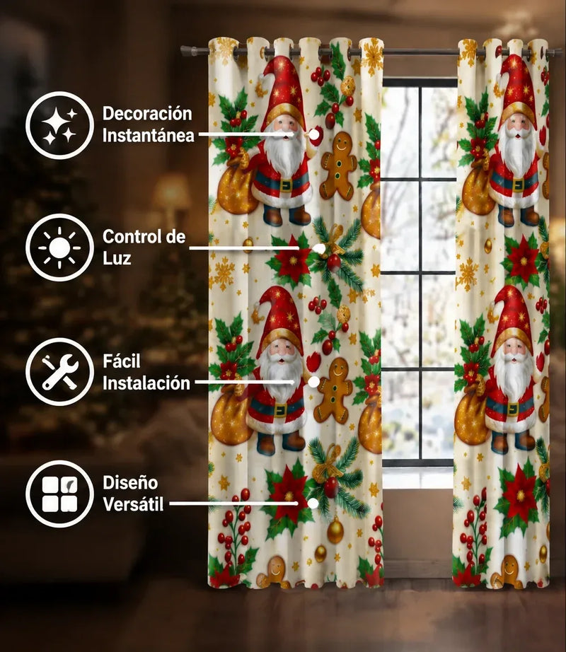 Cortinas Navideñas