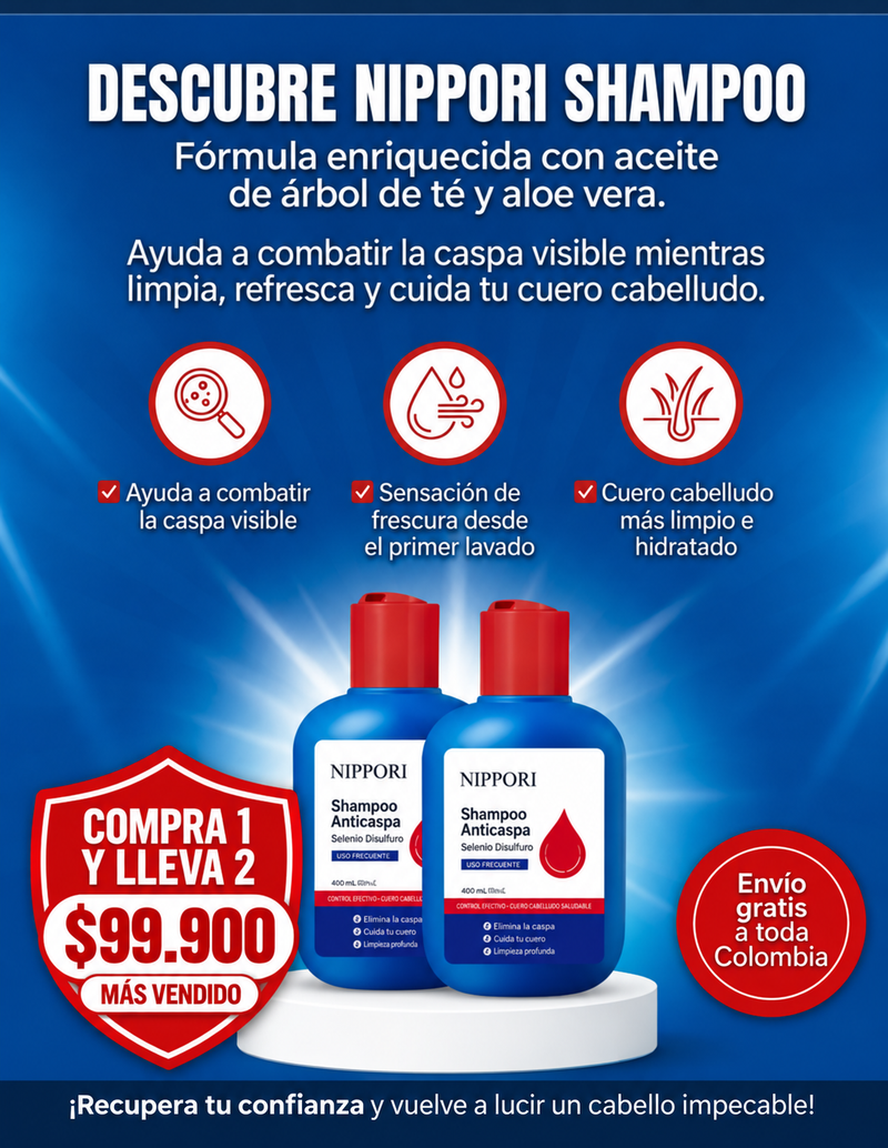 Shampoo Nippori Anticaspa