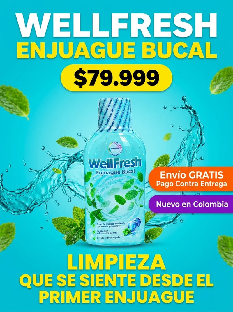 WellFresh Enjuague Bucal