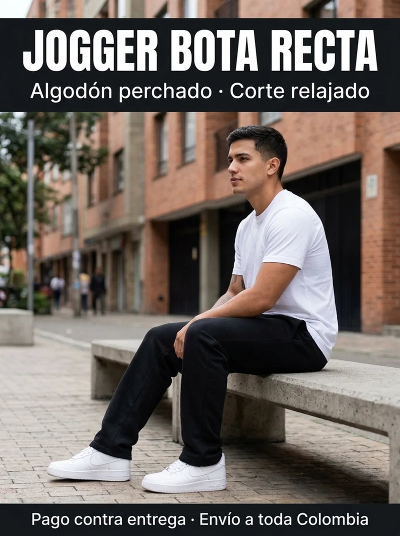 Jogger Bota Recta